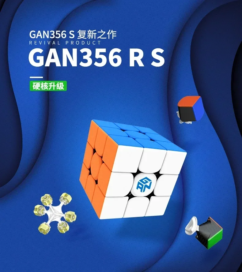 [Socube] Gan356 ฿ 3x3x3 Cube ขายร้อน Original Gan356RS Magic Cube Professional GAN 356 ฿ 3x3 Speed Twist ของเล่นเพื่อการศึกษา