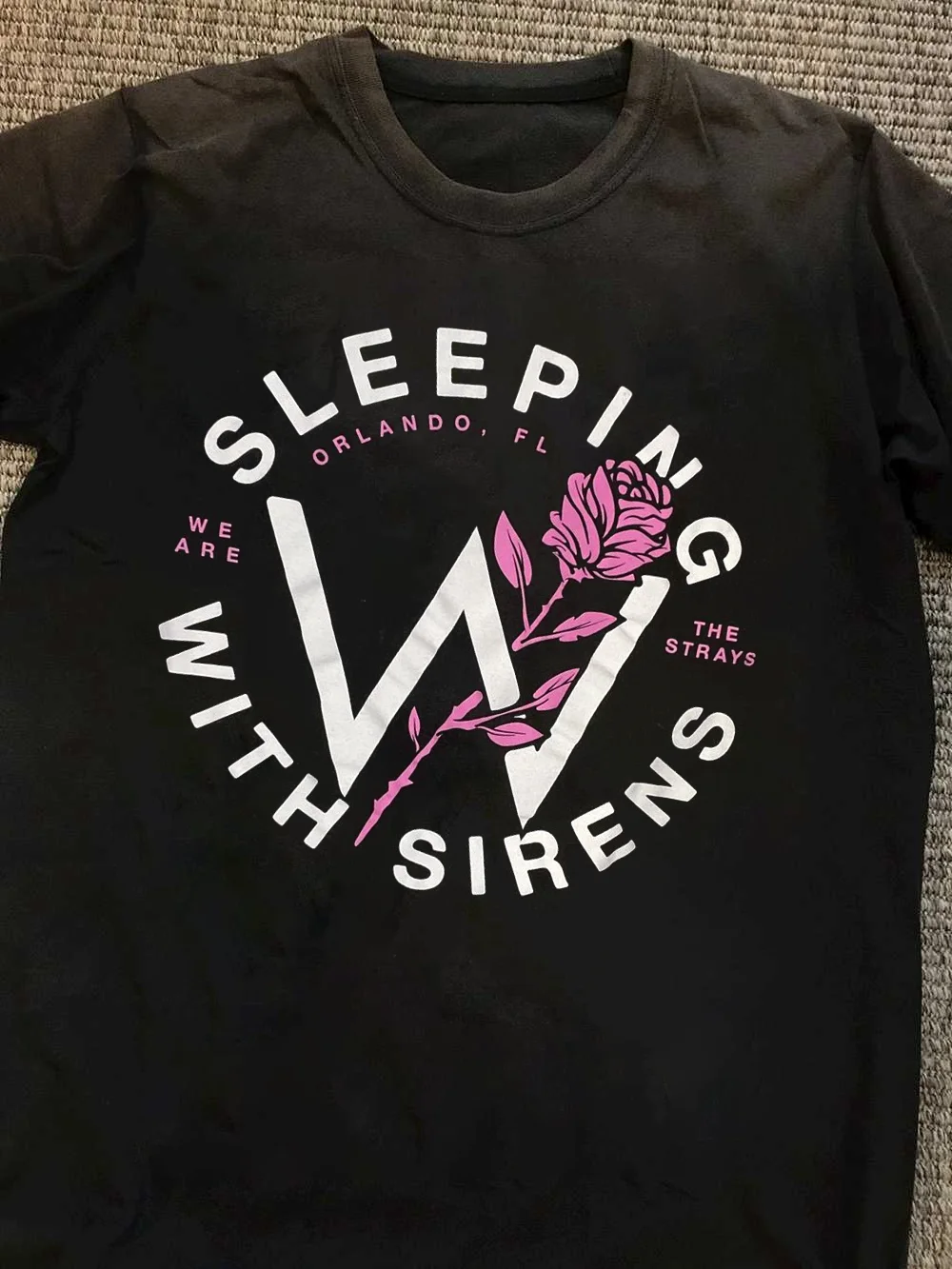 Sleeping With Sirens Rock We Are The Strays Adult T-Shirt Full Size BO228