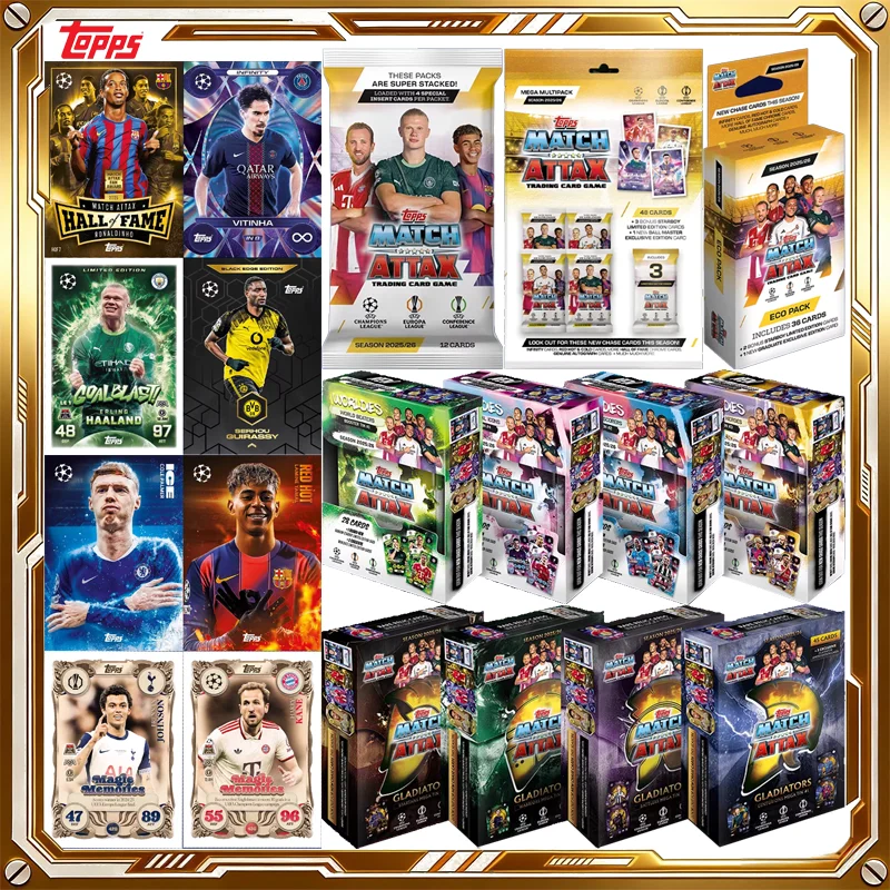 2025-26-topps-ucc-match-attax-football-card-mystery-box-genuine-trading-cards-game-toys-holiday-birthday-gifts-for-boys-girls