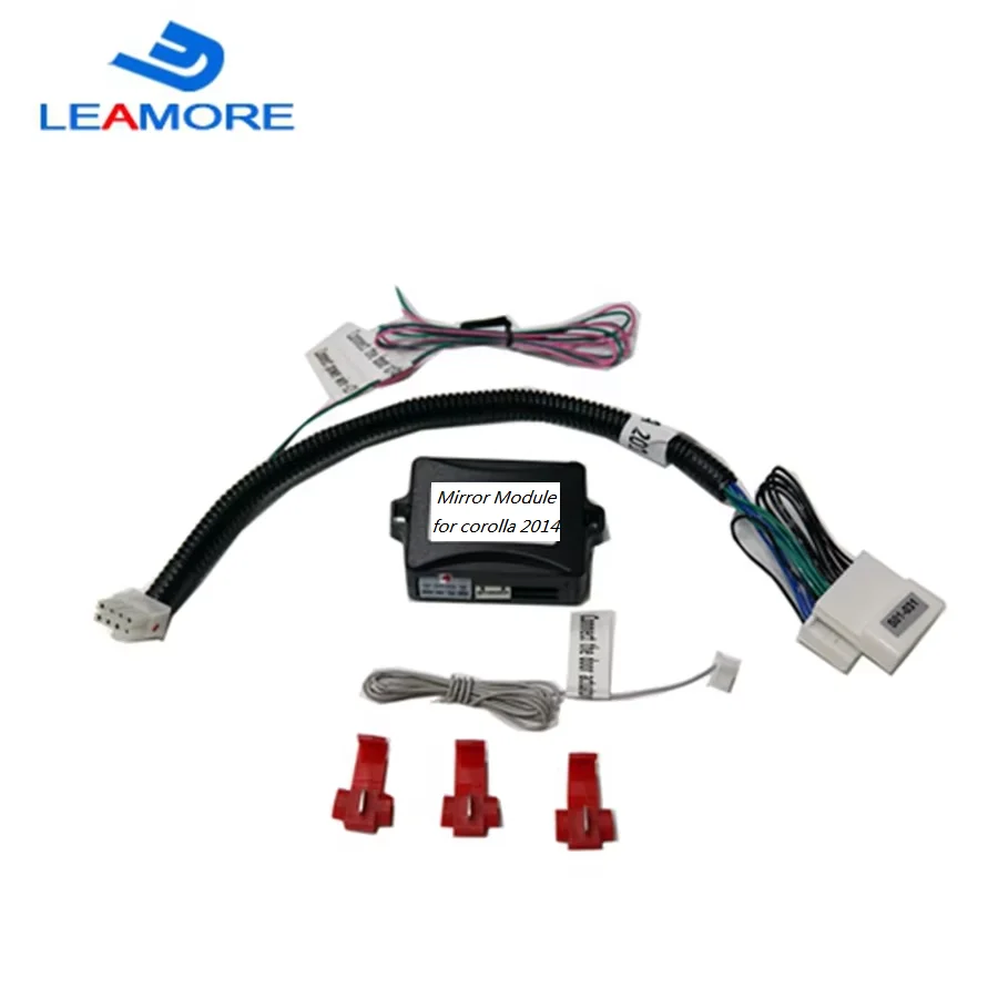 Leamore Auto Mirror Folding Kit For Corolla/Levin 2014-2015 (22Pins) Folding / Unfolding Car Side Mirrors Of Original Car