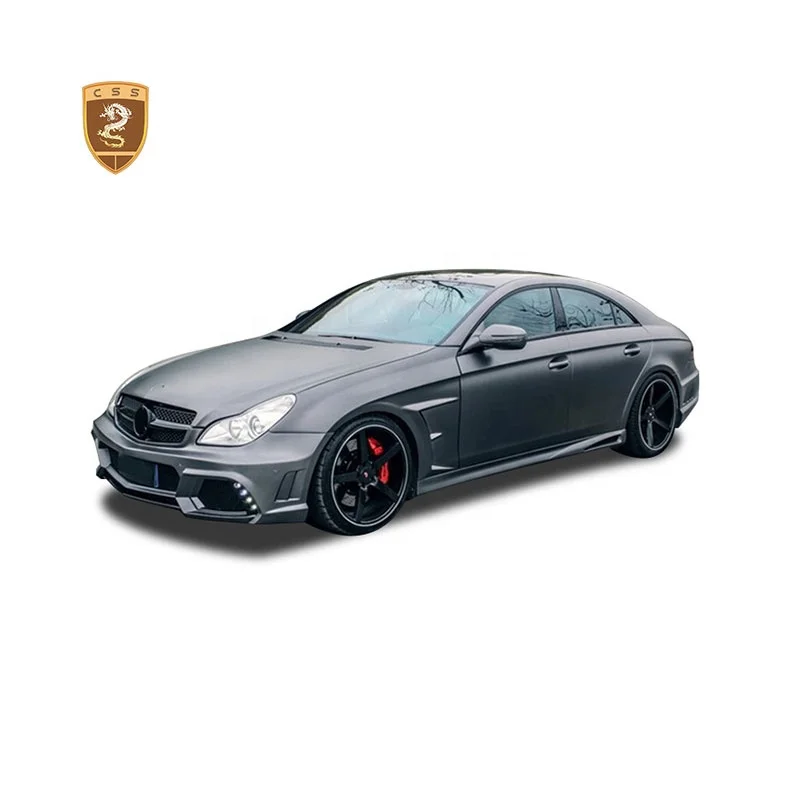 

WD Style Fiberglass Body Kit for Mercedes Benz CLS Class W219 2009-2014 Front Bumper Side Skirts Fender Rear Spoiler Auto Parts
