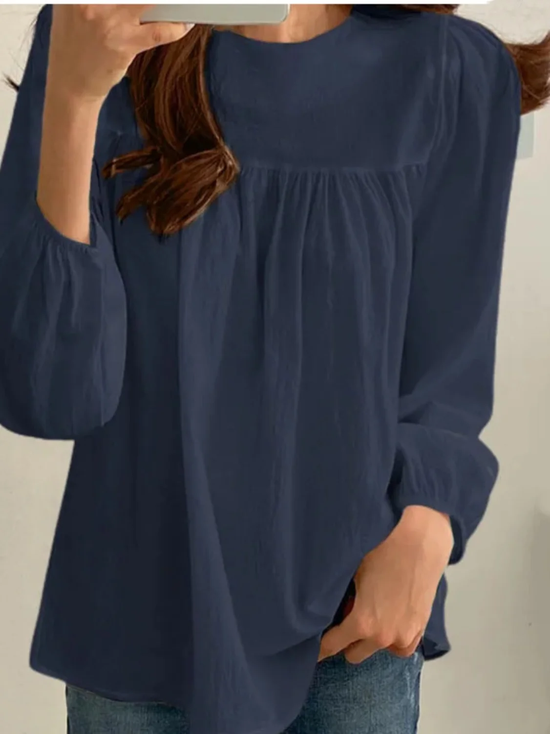 Loose Fit rond Ne irt voor dames Comfortabel ademend Dames Premium irt Zomercollectie 00% Andere materiaal