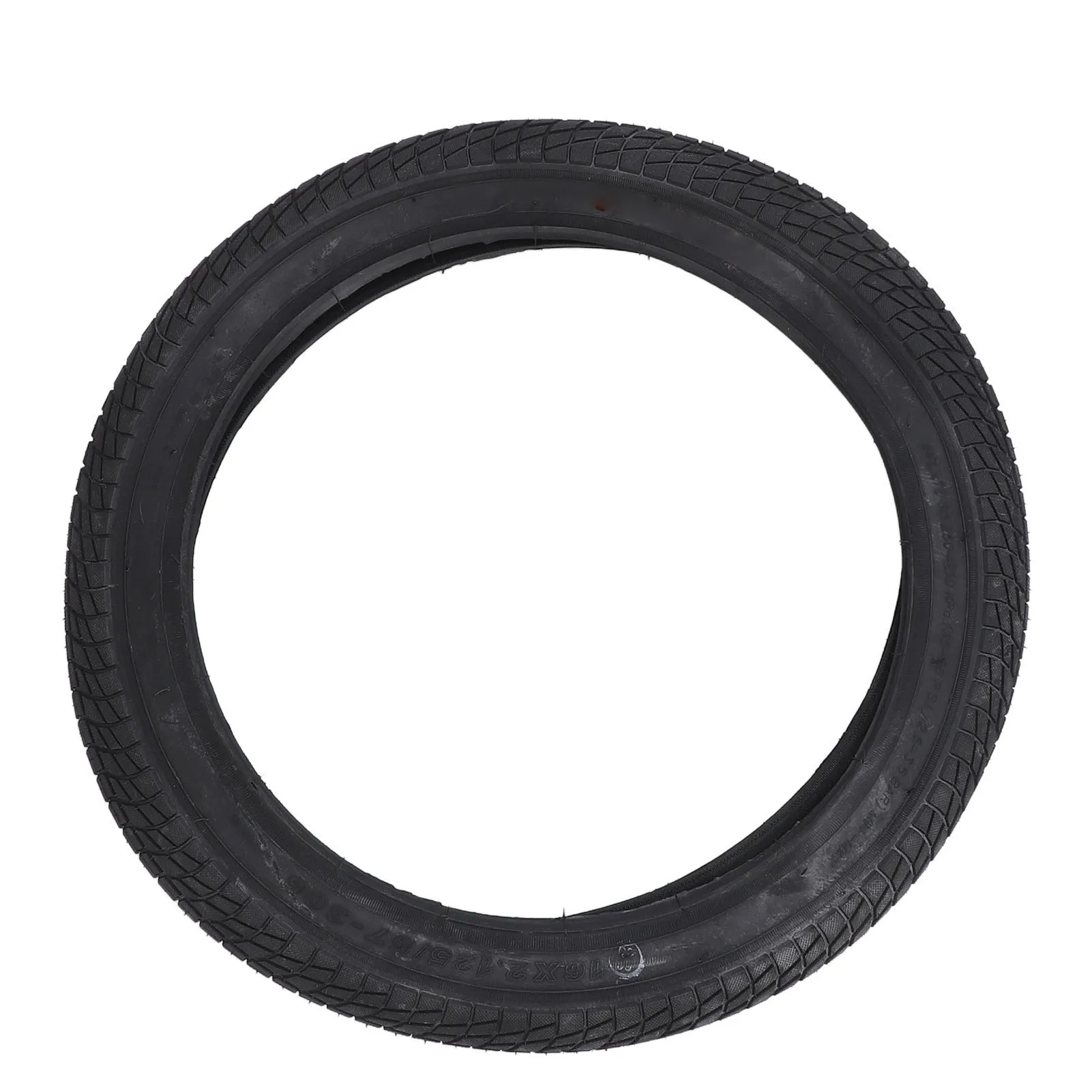 16inch 16 x 2.125/57-305 Road Road Bike Outer Tire Rubber Enhance Traction Folding Bike Replacement Outer Tire Superb Grip