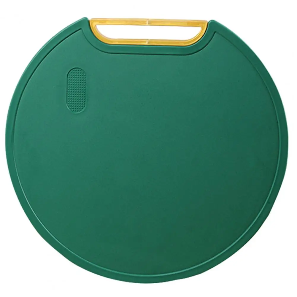 Fruit Cutting Board Versatile Round Chopping Board Food Grade Anti-slip Easy to Ideal for Cutting Vegetables Fruits Meat Kitchen