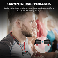 dodocool Magnetic Wireless Stereo Sports In-Ear Headphone with HD Mic CVC 6.0 Noise Cancellation for Most Bluetooth-enabled