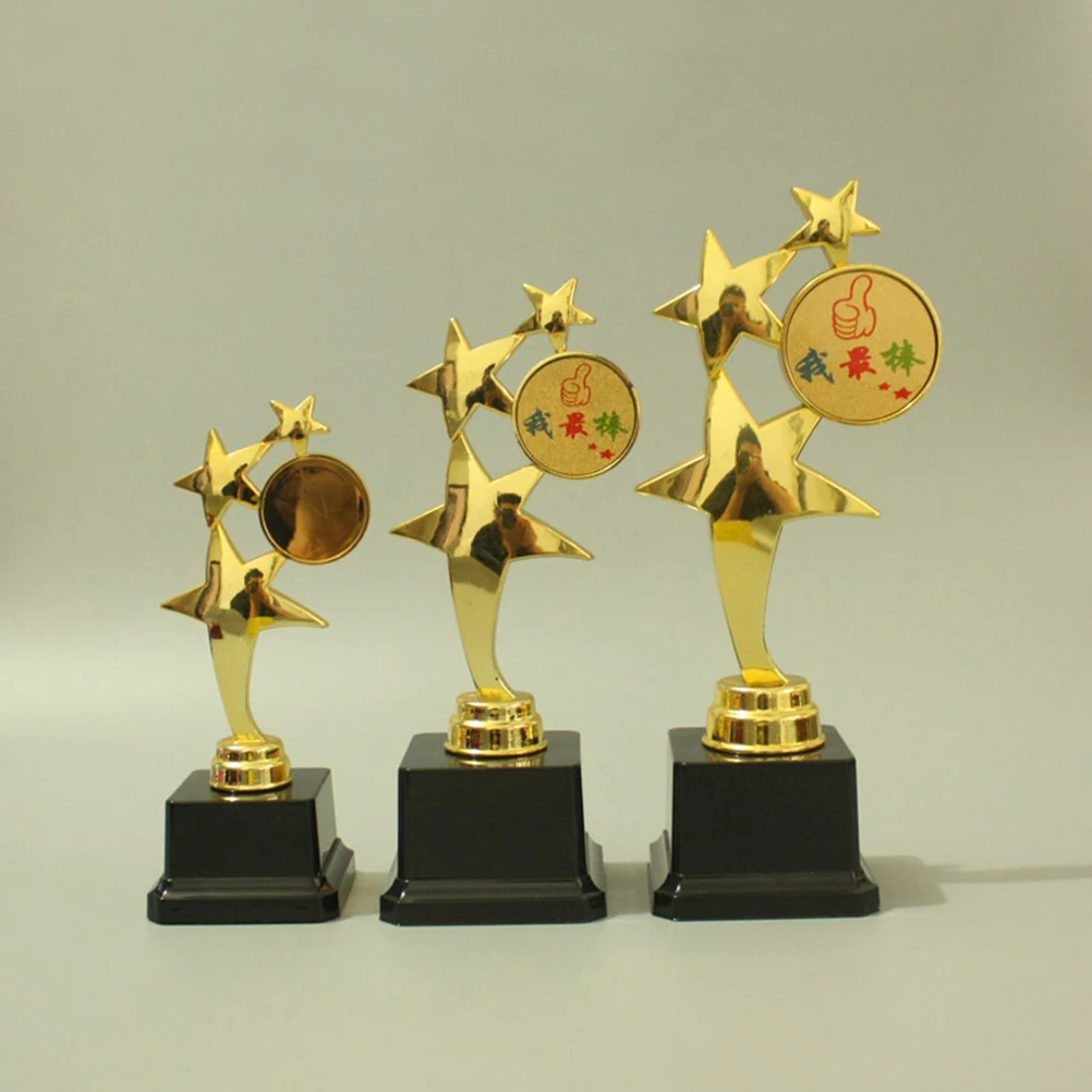 

Primary School Sports Meeting Trophy Mini Award Trophies Metal Reward Prizes for Celebrations Ceremony Pupils
