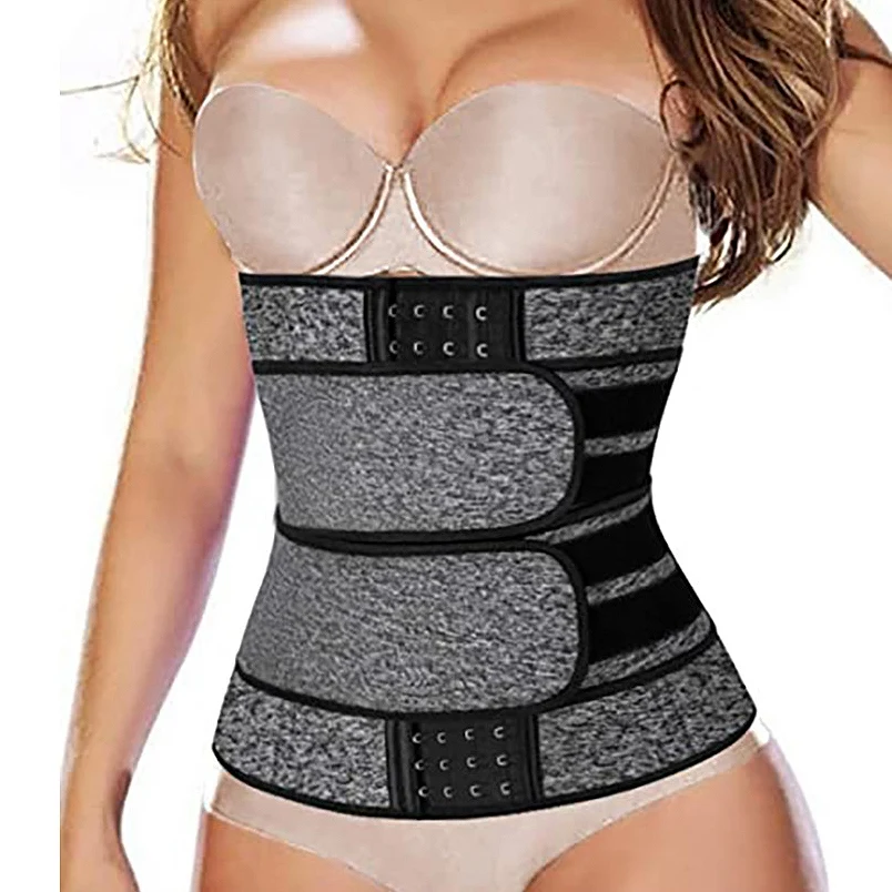 ABIT Waist Trainer Waist Trimmer Belly Slimming Belt Adjustable For Weight Loss Fitness Workout Sport Tummy Control
