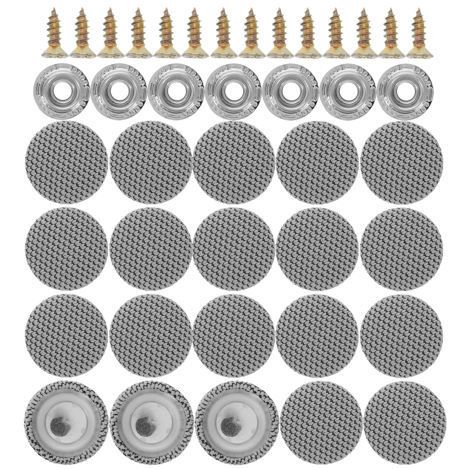 

50Pcs Car Roof Headliner Fasteners Fabric Pins Upholstery Retainer Sagging Headliner Repair Kit Interior Ceiling Cloth Fixing