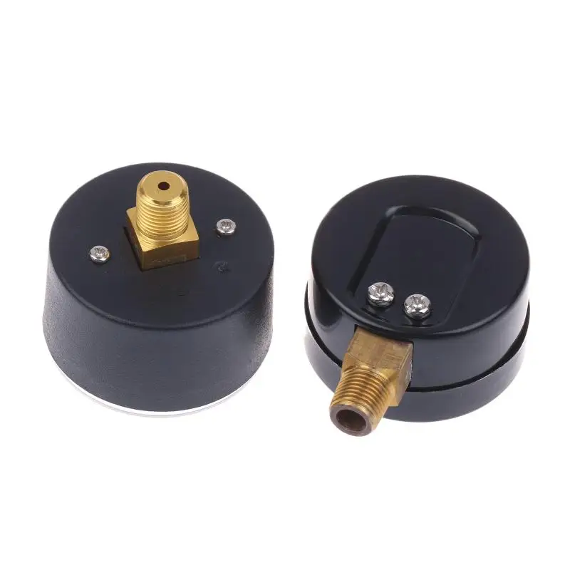 1 個圧力計エアコンプレッサー空気圧油圧流体 0-12Bar / 0-170PSI 読みやすいダイヤル測定器