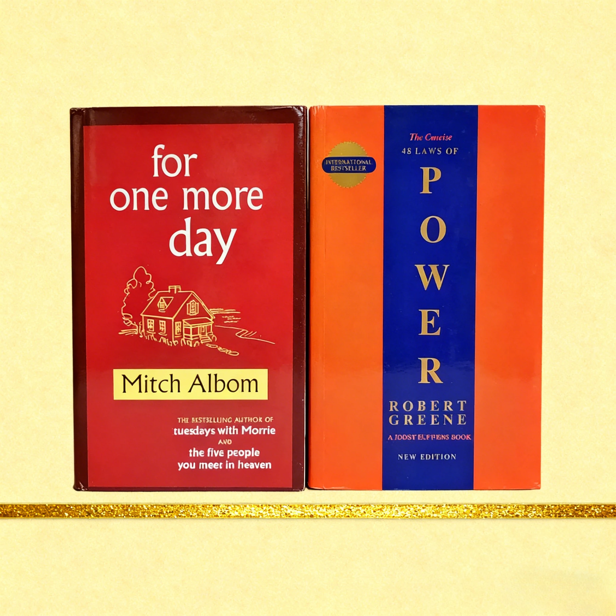 

《The Concise 48 Laws Of Power》+《For One More Day》The core law of power game The power and selflessness of maternal love Gift