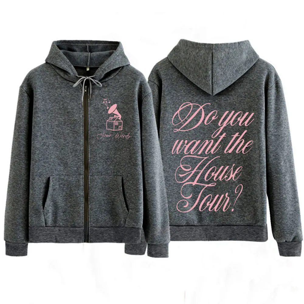 Sabrina Carpenter House Tour 2025 Print Hoodie Men's Casual Sweatshirt