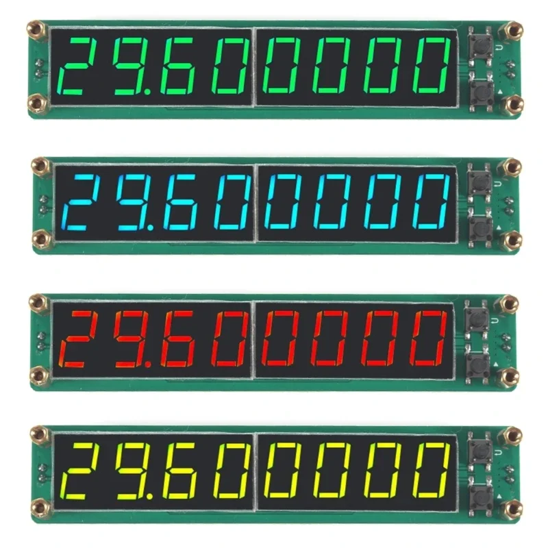 PLJ~8LED RF Frequency Counter Cymometer Tester Module Accessory for Device Debugging and Maintenance