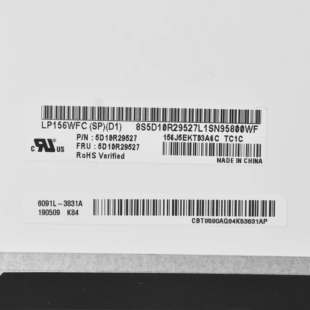 Tela LCD LED para Dell, tela sem toque, 15,6 polegadas, XPS 15, 9550, 9560, FHD, 1920 × 1080