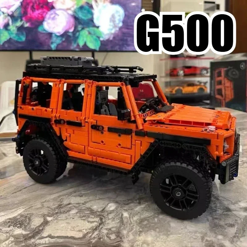 Technology  G500 new line off-road vehicle model mechanical group building block toy birthday gift for boys and girls