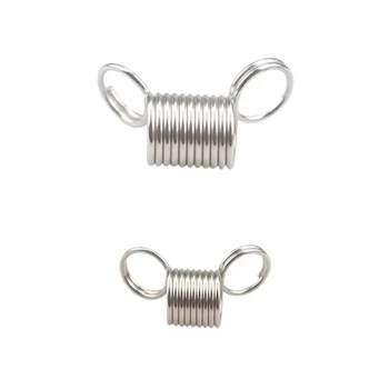 Rolhas contas pontas crimpagem, joias, miçangas, ferramentas fio, envio direto, 10 peças