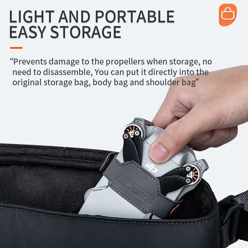 Powerwin Propeller Houder Band voor DJI Mini 4K/Mini 2/2SE Accessoires Propeller Blade Beugel Drone vleugels Vaste Stabilisatoren