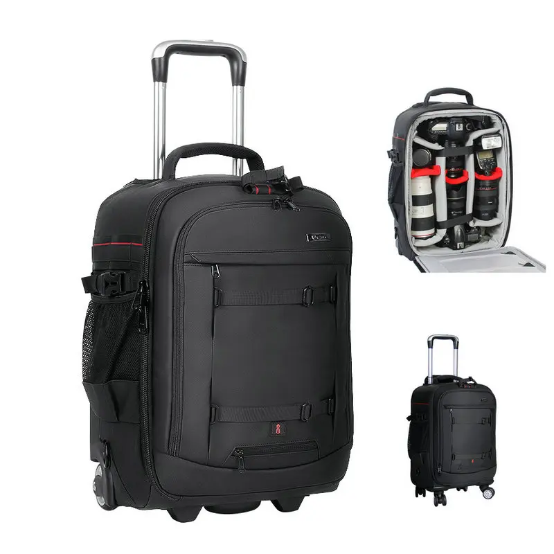 NEW Professional DSLR Camera Bag Camera Trolley valigia Bag Video Photo fotocamera digitale bagaglio Trolley da viaggio DC410T