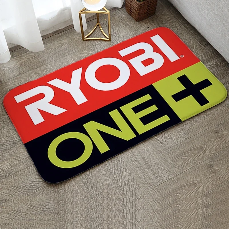 Entrance Doormat & Bathroom Rug: Ryobi Anti - Slip Mats, Ideal for Home, Kitchen & Hallway Decor