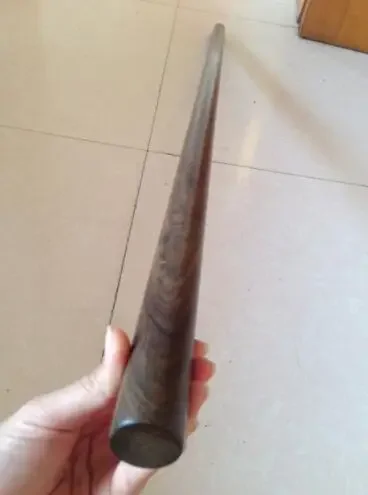 

For Hot selling Black Ebony Hardwood Shaolin Wushu Sticks Kung Fu Hardwood Taichi Sticks strong wood