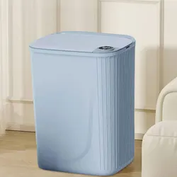 Automatic Sensor Garbage Bin Large Capacity 20L Narrow Seam Storage Bucket 3 Modes Type C Charging for Home Kitchen Living Room