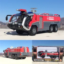 Modèle de voiture en alliage moulé sous pression pour enfants, aérol'enveloppe, canon à eau, camion de sauvetage par incendie, voitures de collection, jouet de passe-temps pour garçons, jouets 1:50, B116