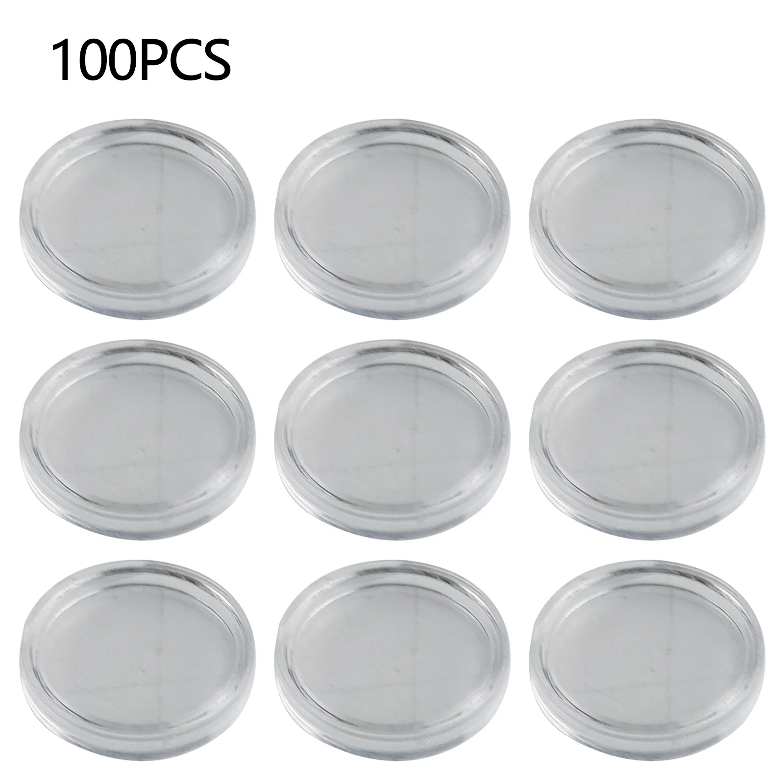 100Pcs Clear Coin Capsule Holder Case 27mm 30mm Transparent Collection Coin Storage Box For Commemorative Coin Medal Container