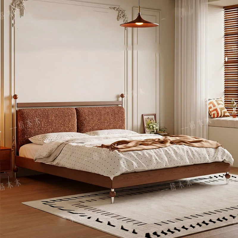 Floor Design Bed Bedroom Children Modern Luxury Baby Double Sleeping Princess Bed Mobile Letto Matrimoniale Hotel Furniture