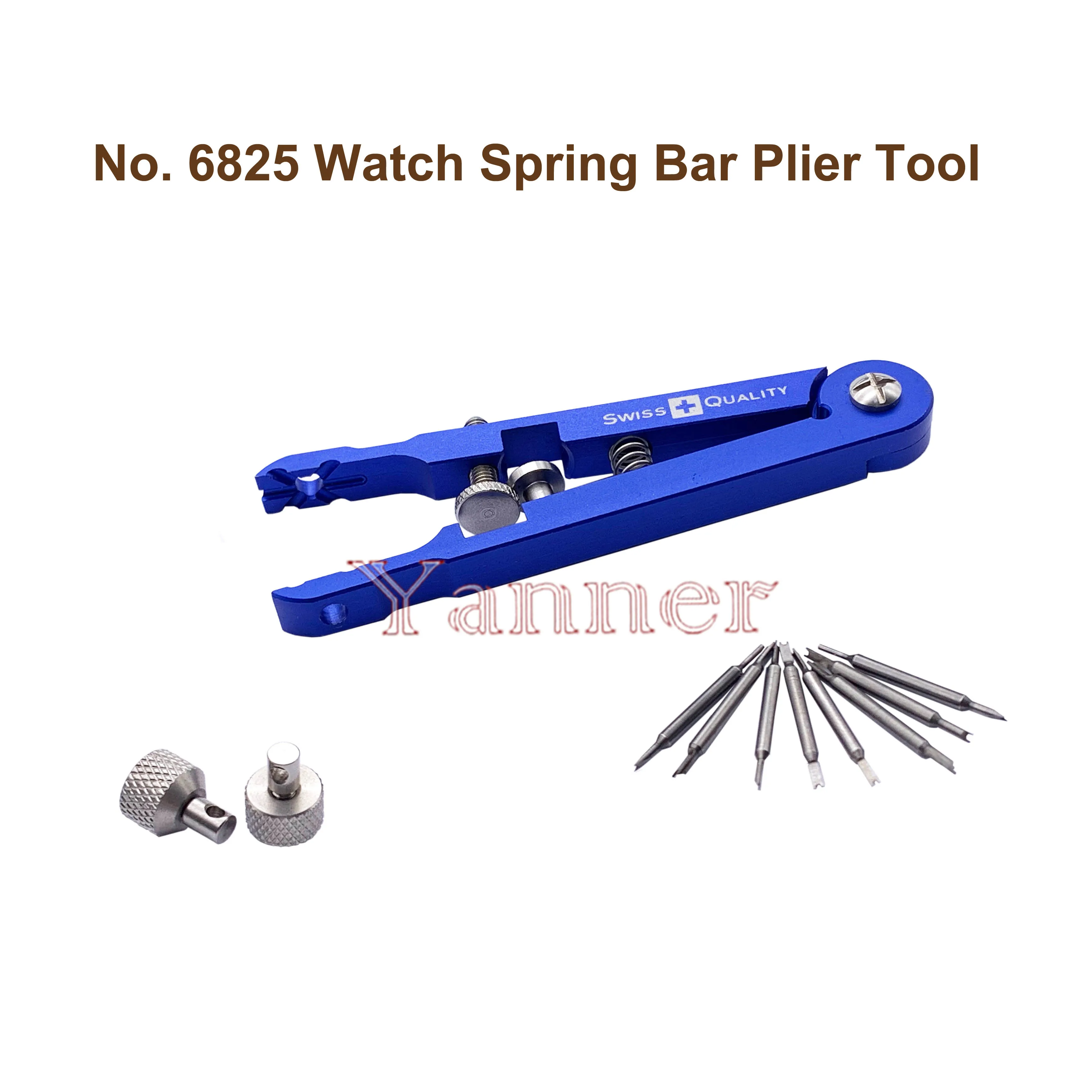 

6825 Spring Bar Pilier Tool Set Profesional Watch Repair Tools For Watch Band Replacement Watchmakers Tool