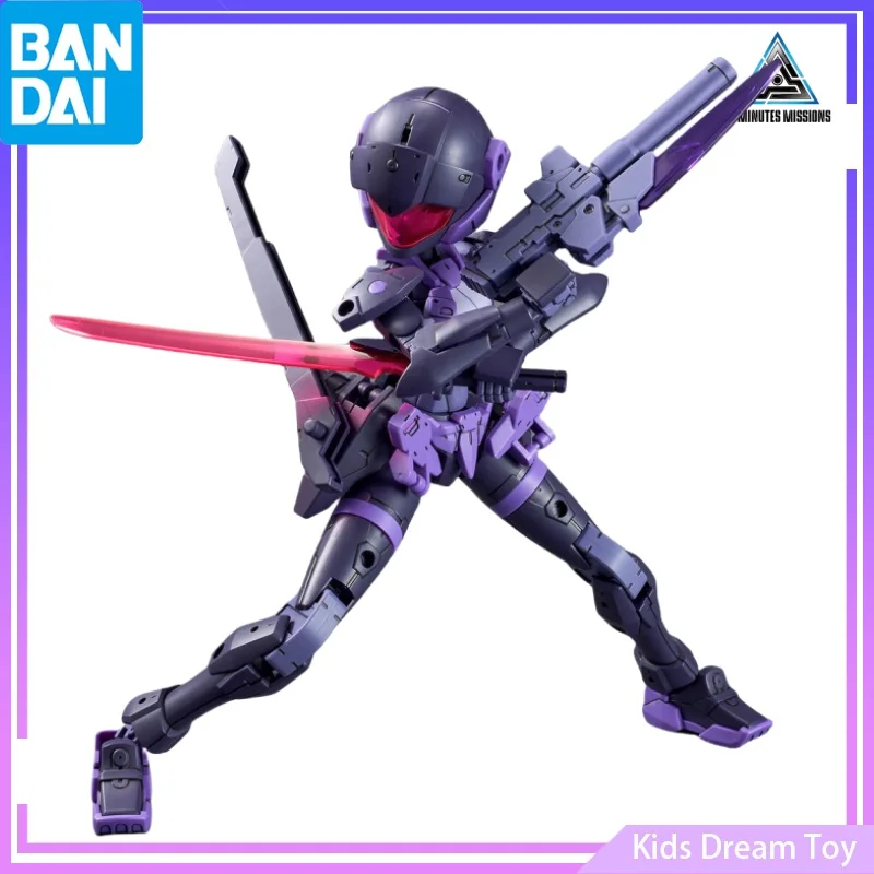 Bandai in Stock Original 30MM 1/144 Anime EXM-H15D ACERBY [TYPE-A-B-C-D-E] Action Figures Toys Collectible Model Gifts for Kids