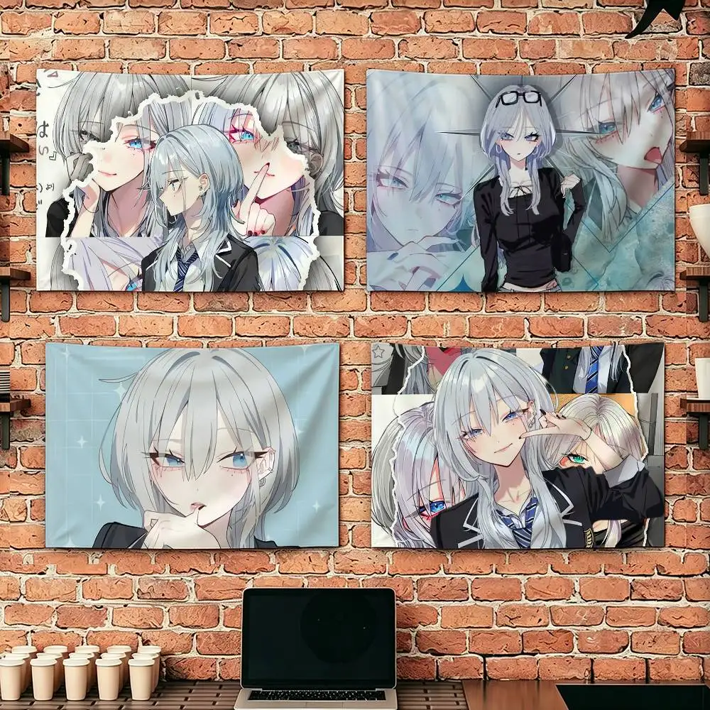 Флаги Haimiya Senpai Wa Kowakute Kawaii, подходящие для вечеринок, клубов, украшения стен на открытом воздухе и в помещении, баннеры, подарки для фанатов