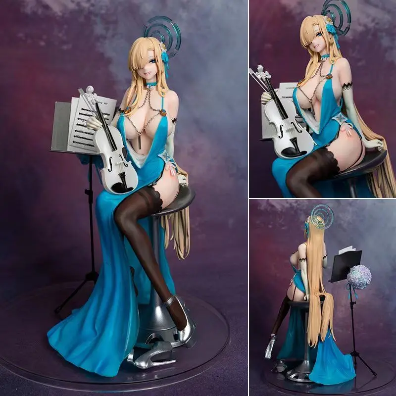 26cm Blue Archive Anime Figure Itinose Asena Figurine Pvc Gk Statue Figurine Model Doll Collection Room Decora Desk Toys Gift