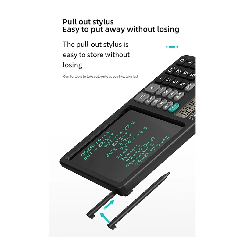 Tablette d'écriture manuscrite durable, calculatrice de bureau, calcul de comptabilité financière, mémo de brouillon de bureau, ZH70