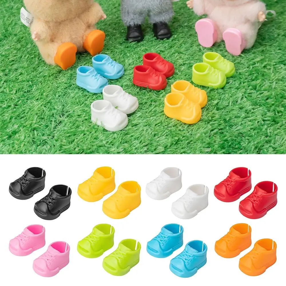 Hobbies Hand-made For Shoes Multiple Styles Plastic Doll Outfit Slippers DIY Dressing Replacement Open Board Shoes Doll Toys