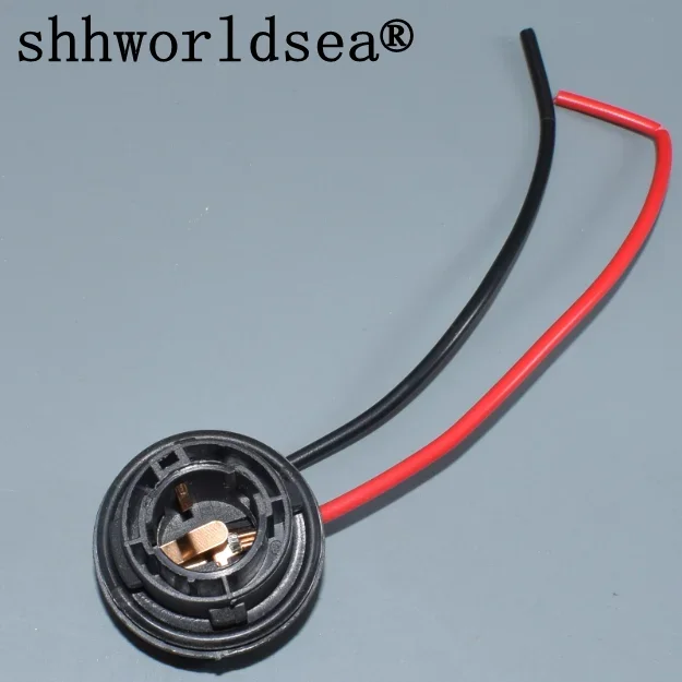 shhworldsea 1156  Bulb Socket BAY15D Lamp Holder P21/5W Adapter Base Connector For Brake Light Plastic Car Accessories