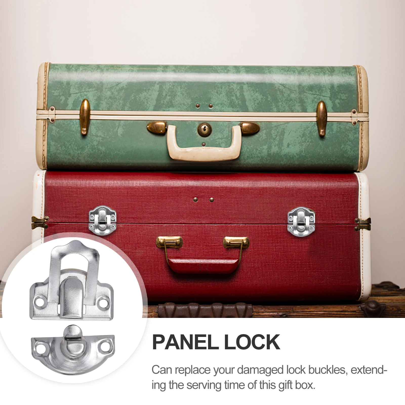 

50pcs Wine Box Lock Buckle Vintage Iron Clasp Jewelry Chest Gift Box Hardware Accessories Durable Replacement For Wooden Boxes