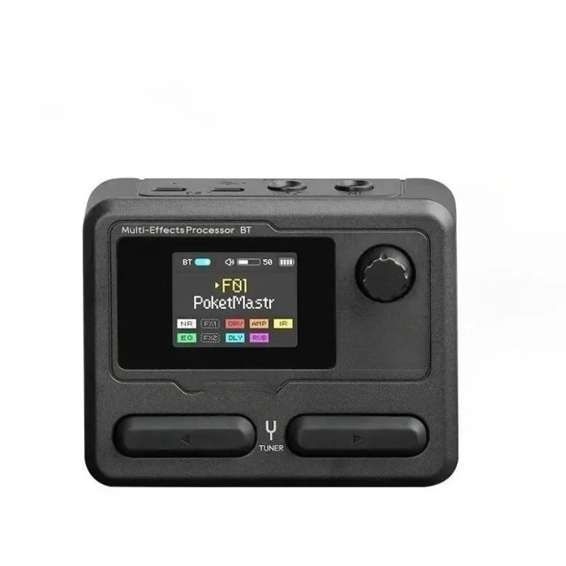 Electric guitar integrated effect device, pocket Bluetooth, sound card drum machine backing track