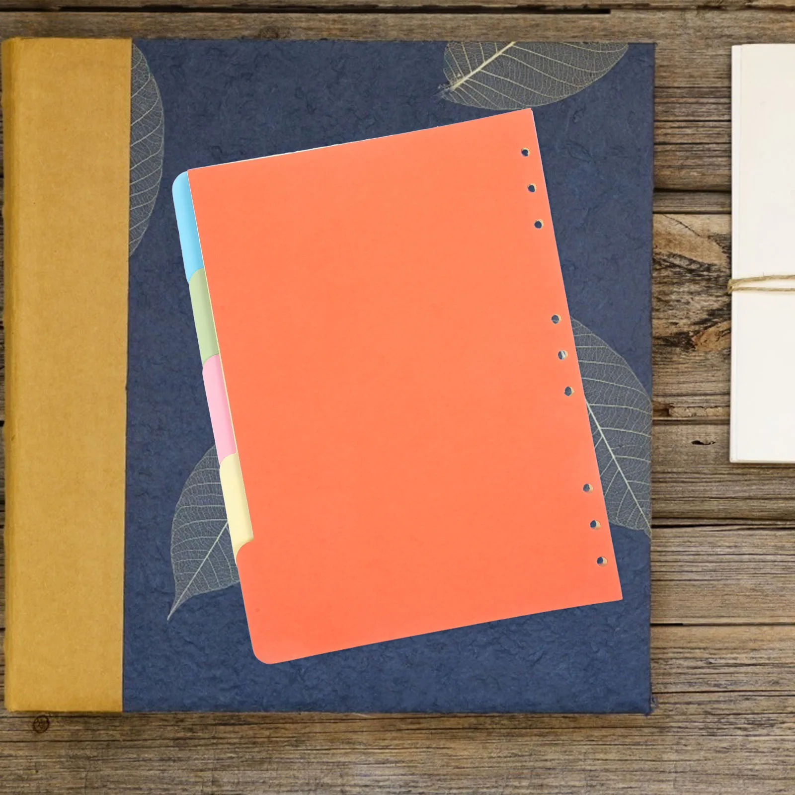 15 Stück Ordner-Trennblätter, hochwertige farbige Notizbuch-Tabs für Tagebücher, Berichte, Präsentationen, Registerklassifizierung, Seitenmarkierungen