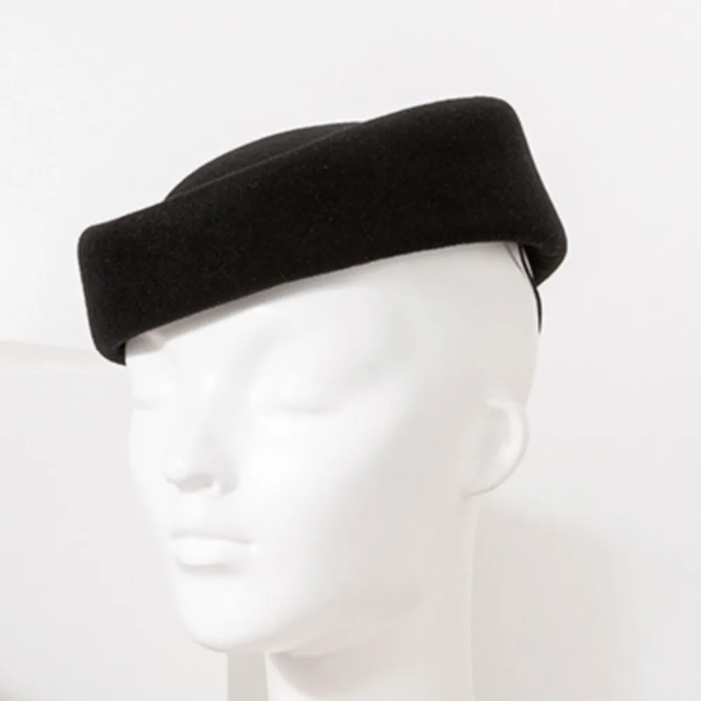 gift-retro-stereo-100-wool-pillbox-hat-women-solid-color-elegant-formal-dinner-photo-shooting-headwear-fashion-outdoor