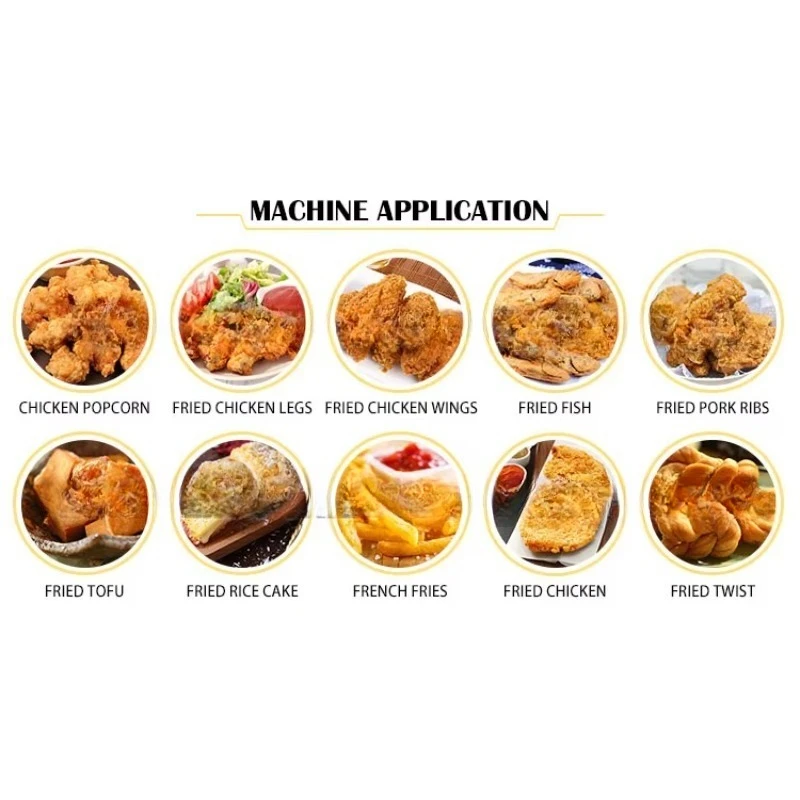Crispy Popcorn-Chicken Nuggets Forming Machine Frozen Chicken Nugget Production Line