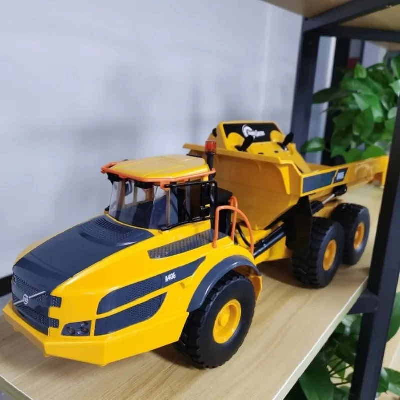 Double E E591 A40G Large Rc Truck 1:20 4WD Rc Dumper Cars Trucks Remote Control Tractor Dumper Construction Engineering Vehicle