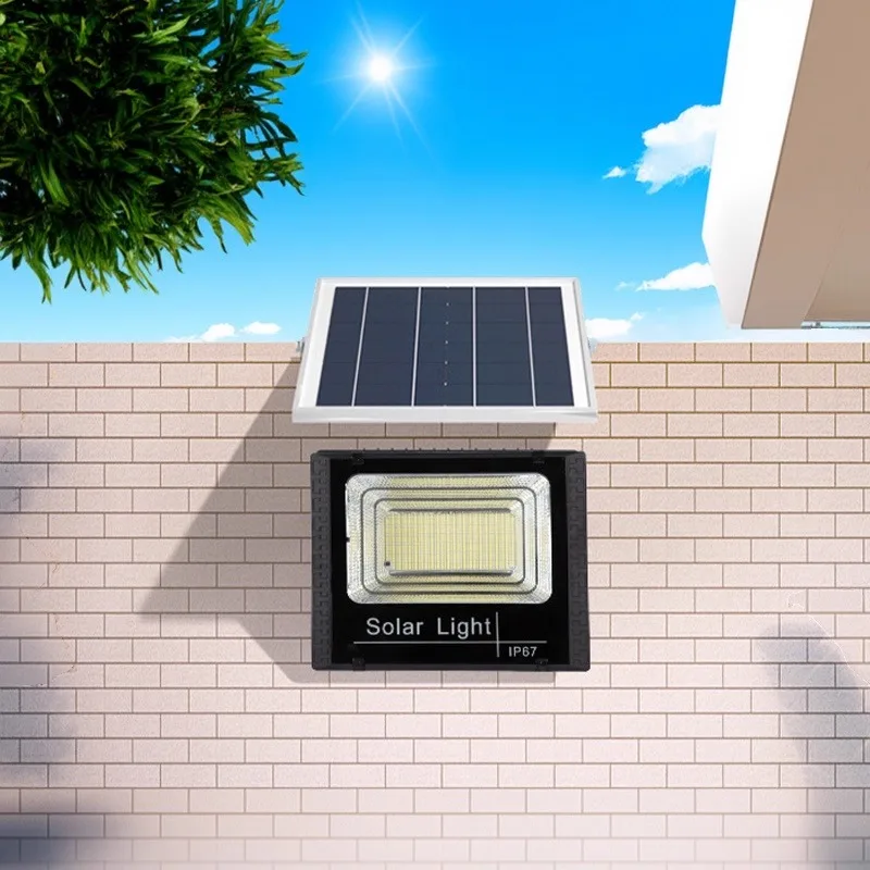 

New Solar Light Outdoor Lighting 30W-500W Garden Light Indoor and Outdoor Super Bright Extra High Power Solar Floodlight