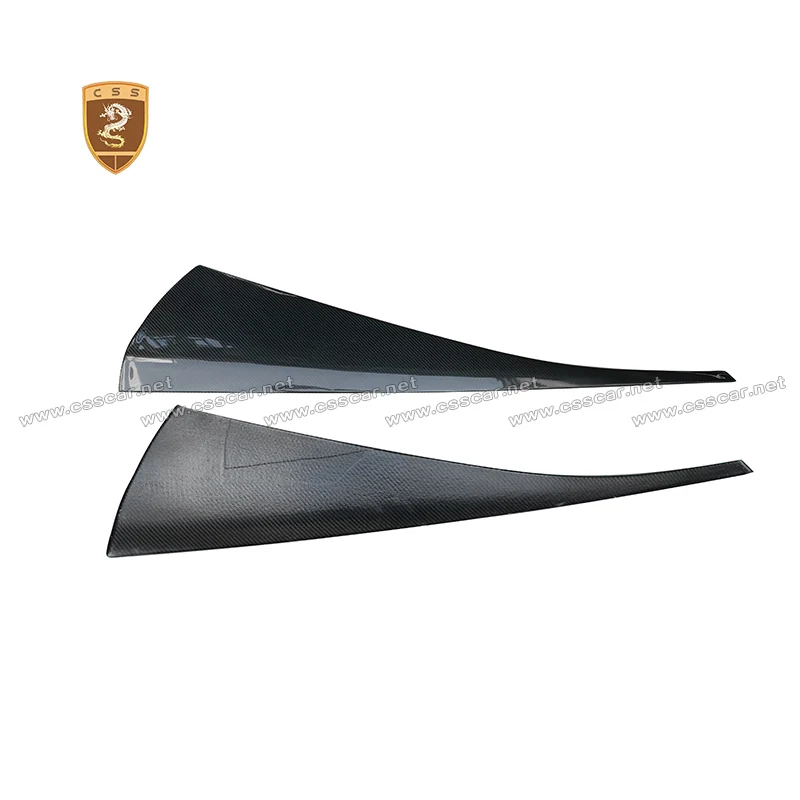 Left Right Out Side Door Panel Cover Trim For Mclaren 540C/570S OEM/Nov Style Dry Carbon Fiber Moulding Exterior Accessories