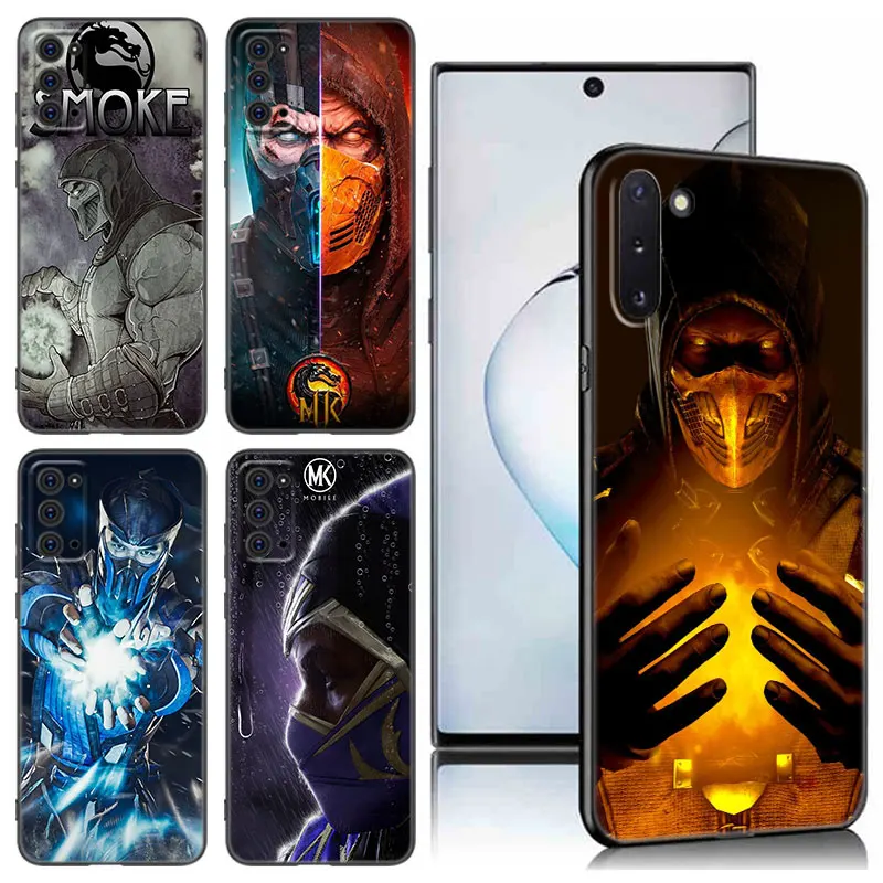 Game Mortal Kombat Phone Case For Samsung M30 M31 S Note 10 Lite 20 M04 M13 M32 M14 M23 M33 M34 M42 M52 M53 M54 M11 M12 M21 M22