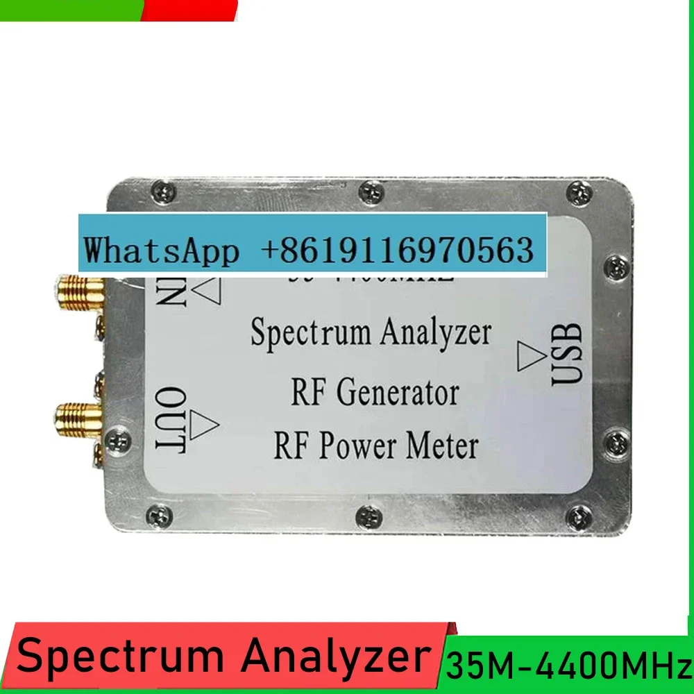 Controle de software para PC USB do analisador de espectro 35-4400Mhz