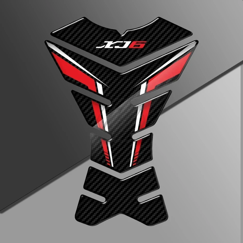 

For Yamaha XJ6 SP ABS all year round motorcycle 3D carbon fiber texture fuel tank pad protective sticker