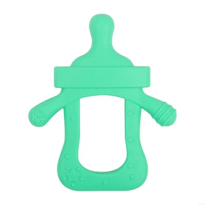 

Q22D Silicone Teether Baby Teething Toy Pacifier Chain Pendant Infant Sensory Chewer
