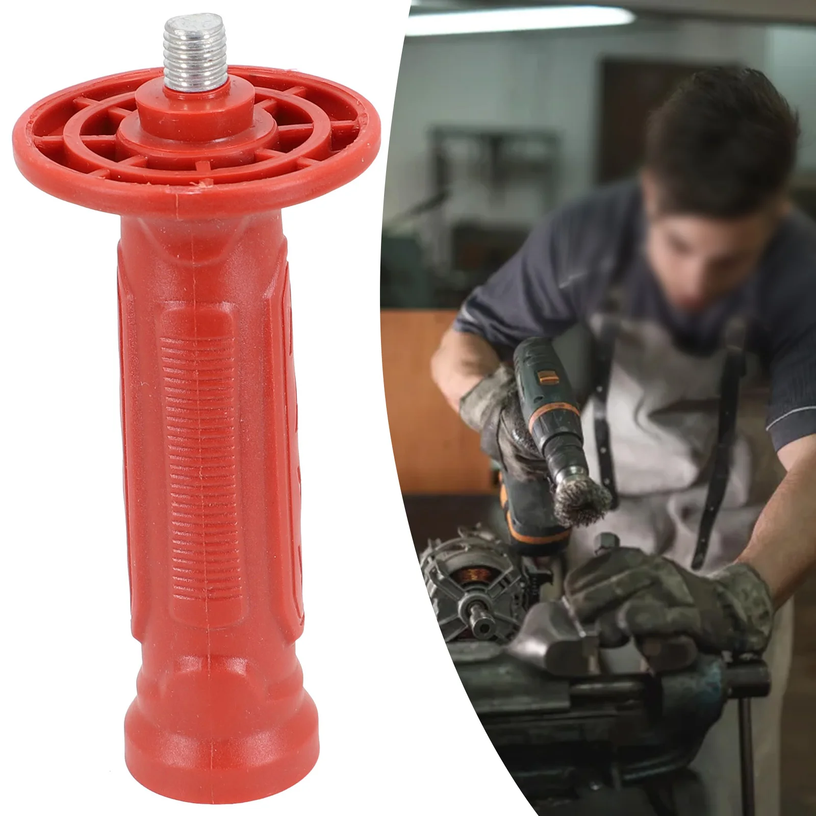 

Auxiliary Handle for 0810 Angle Grinder 12mm Thread Quality Material Non OEM Replacement Part Single Piece Easy Installation