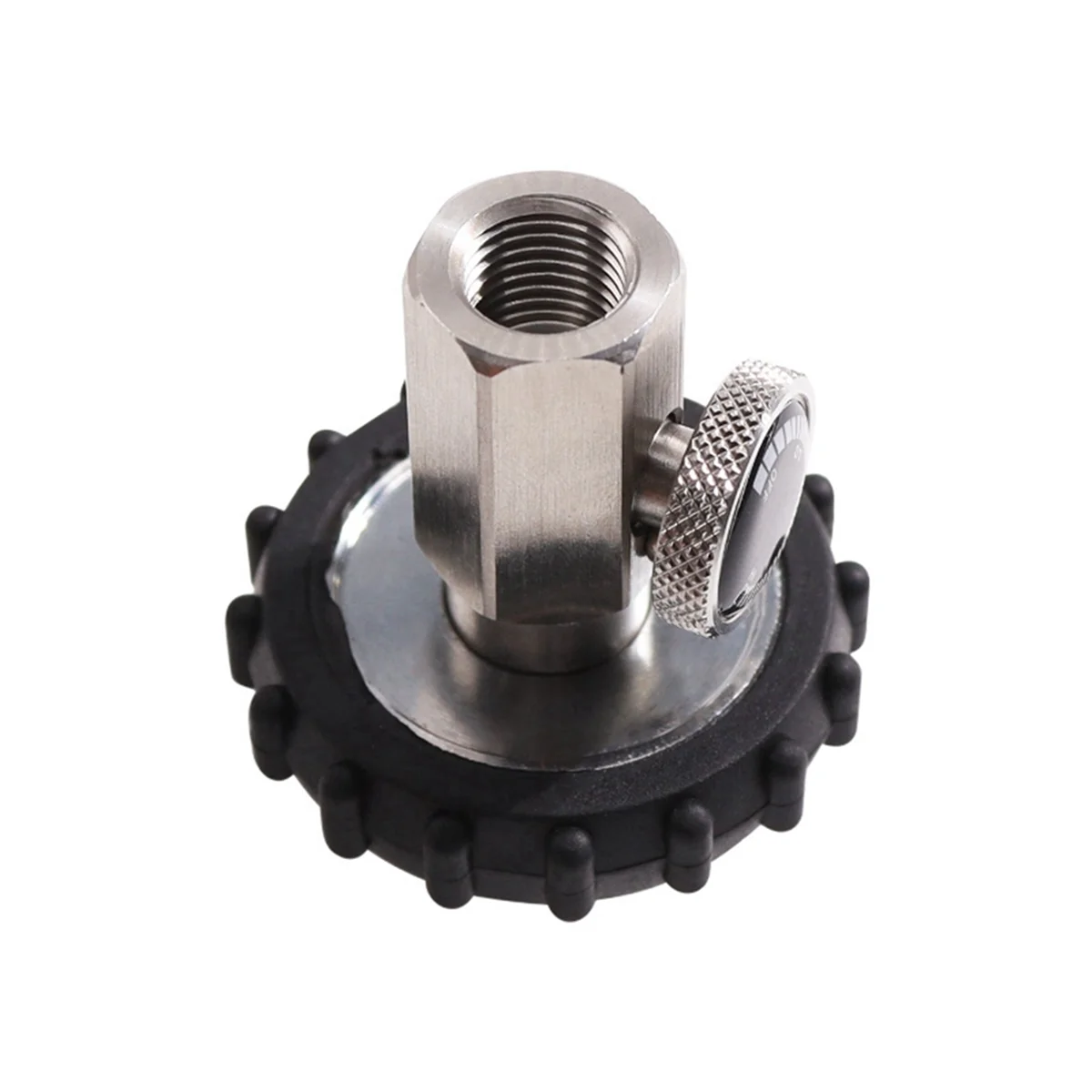 Regulator selam Scuba stasiun pengisian panas DIN G5/8-14 ke Perempuan 1/4NPT Scba konektor adaptor pengisian daya stasiun pengisian