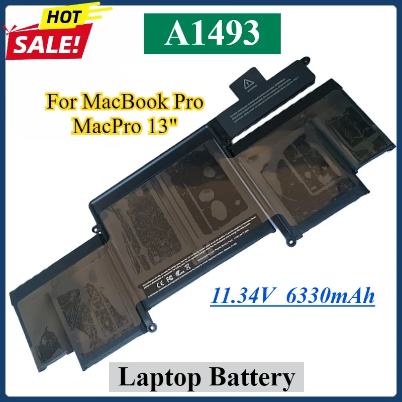 

New A1493 A1582 Battery For MacBook Pro MacPro 13" A1502 ME865 ME864 MF839 Genuine Laptop Battery