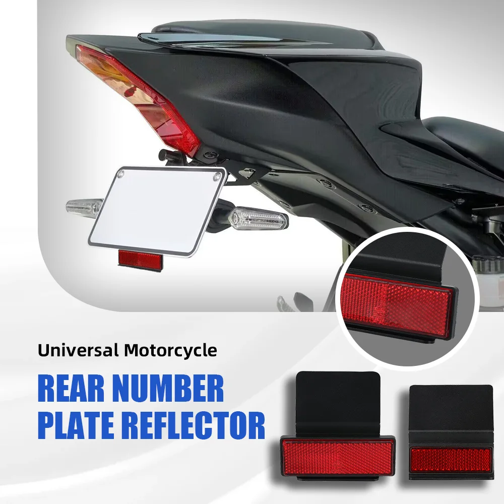 For BMW R1250GS R 1250 GS Adventure Exclusive TE Rallye 2019-2022 2023 2024 License Plate Holder Parts Extend Tail Reflector